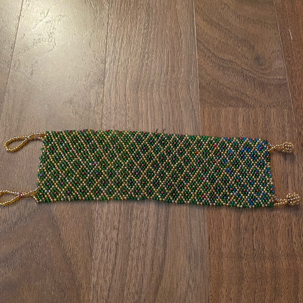 Colorful beaded bracelet